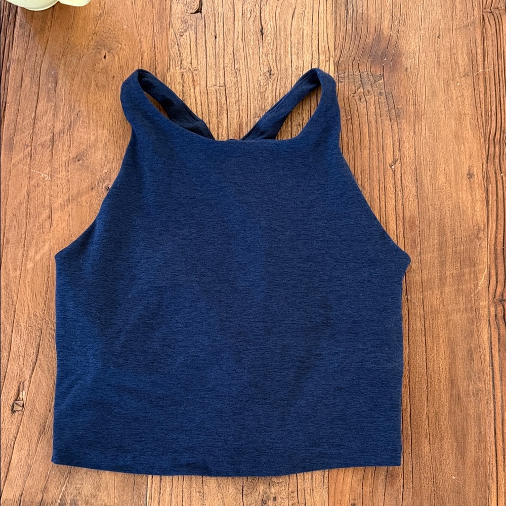 Navy Blue Women's Tank Top